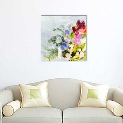 Sweet Peas Printable Painting : Instant Art Download : Wall Art : Room Decor - Image 4