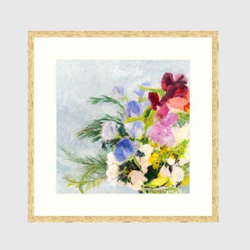 Sweet Peas Printable Painting : Instant Art Download : Wall Art : Room Decor