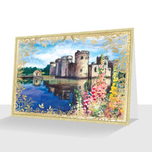 British Castle Card Toppers 10 Printable Cardmaking 10cmx15cm 4"x 6" Instant download Vintage Retro Design - Image 7