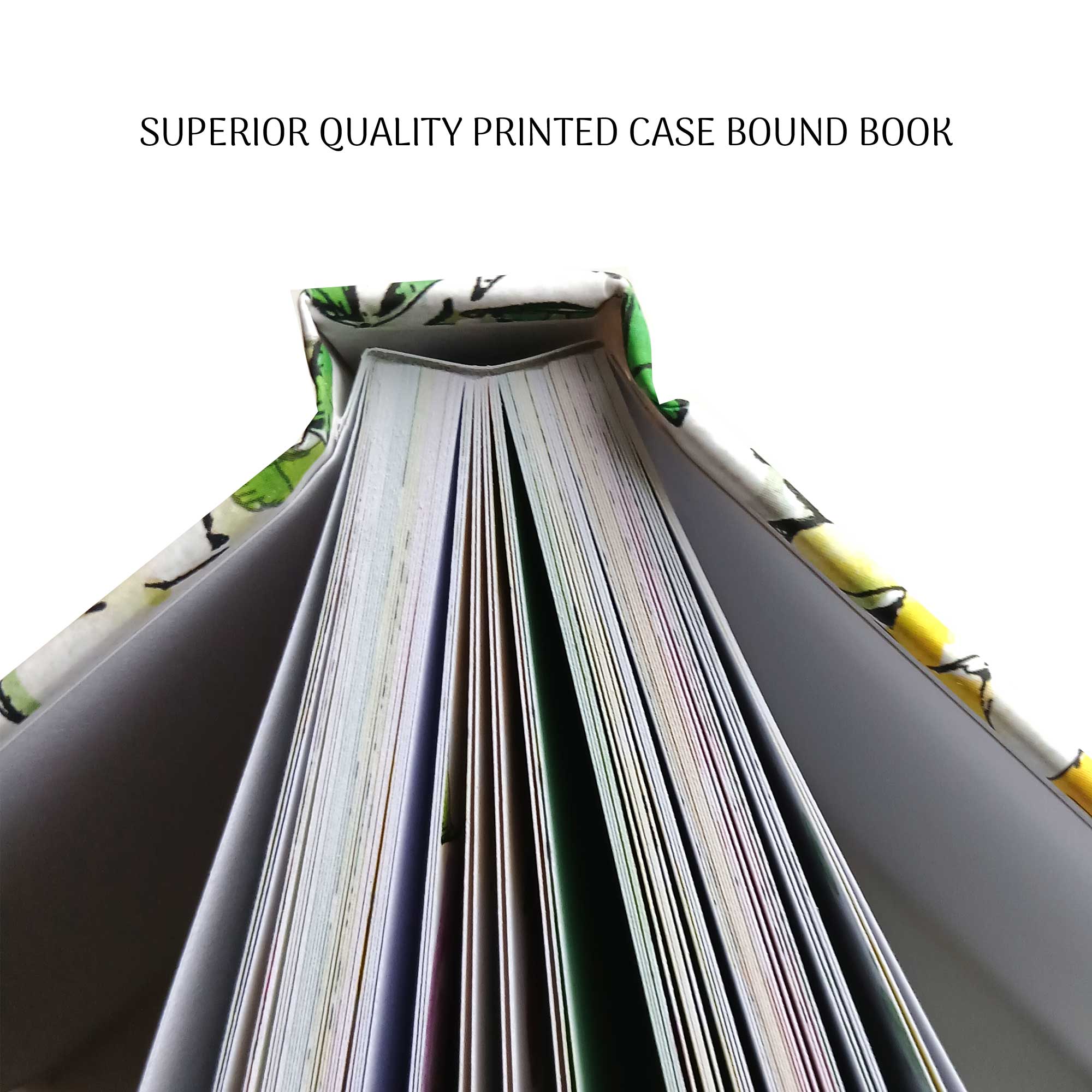 Premium quality paper case bound
