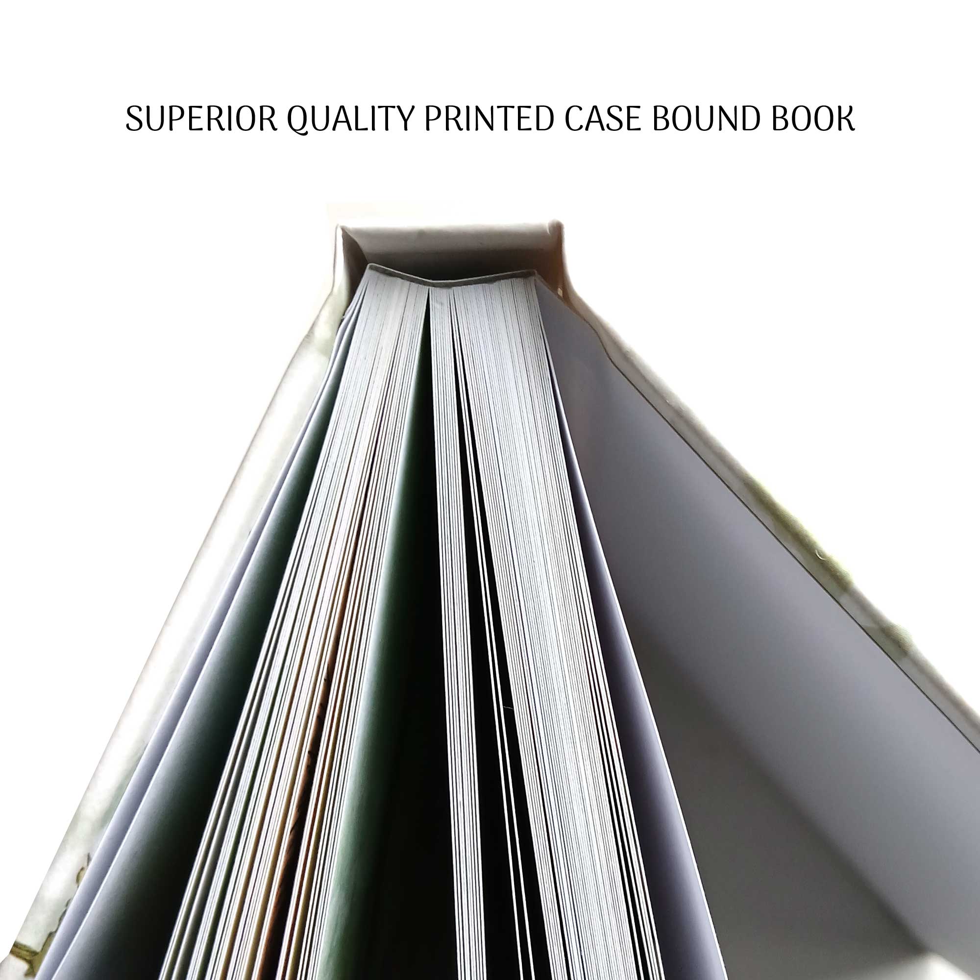 Premium quality paper case bound
