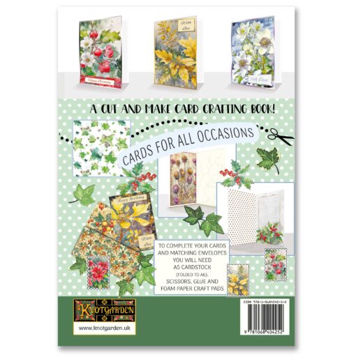 Card Making Book Winter Flowers Quality Paper Craft Book