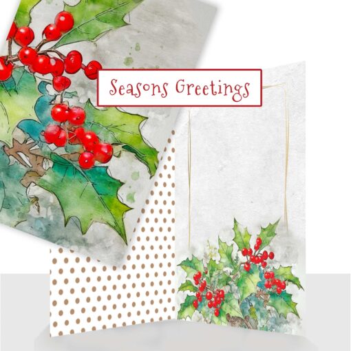 Card Making Book Winter Flowers Quality Paper Craft Book