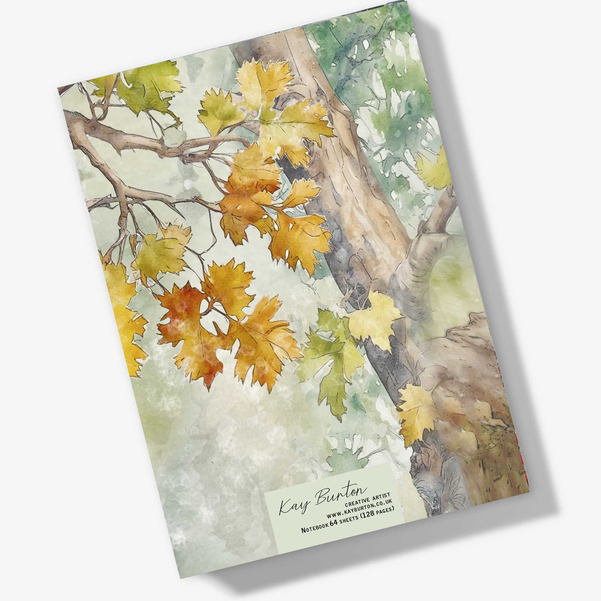 Wren Design Hardcover Notebook A5 Blank, Lined or Graph Pages