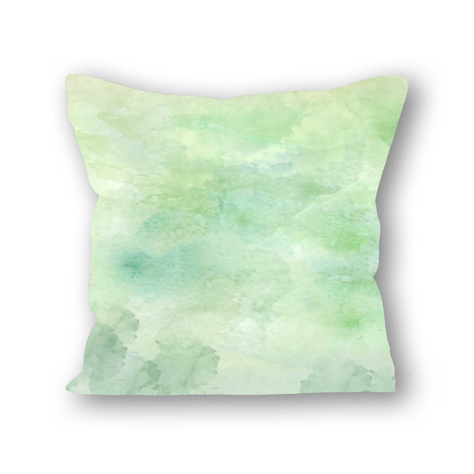 Blue Tit Luxury Cushion Faux Suede With Pink Blossom 16" 41cm Square