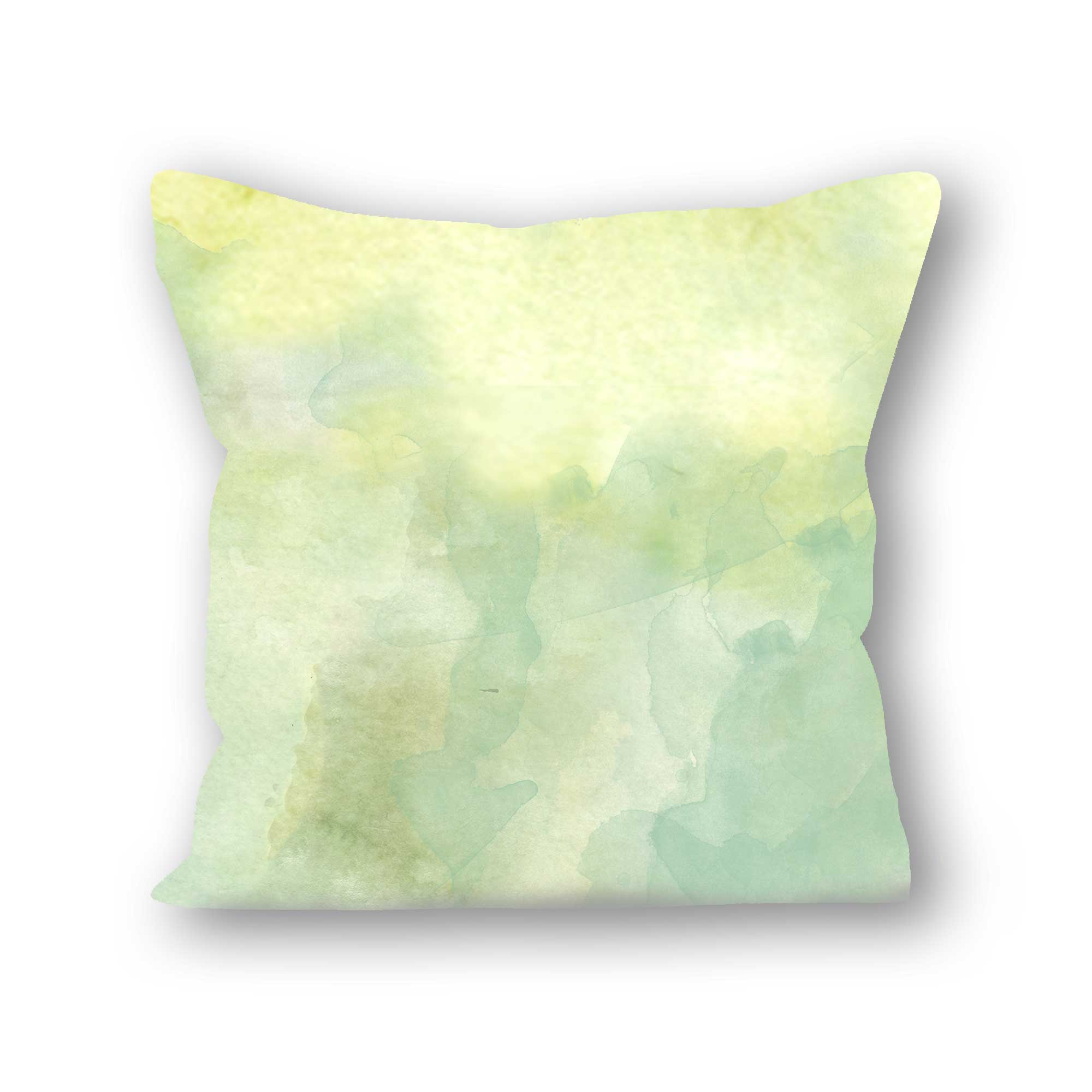 Yellow Siskin Luxury Cushion Faux Suede 16" 41cm Square