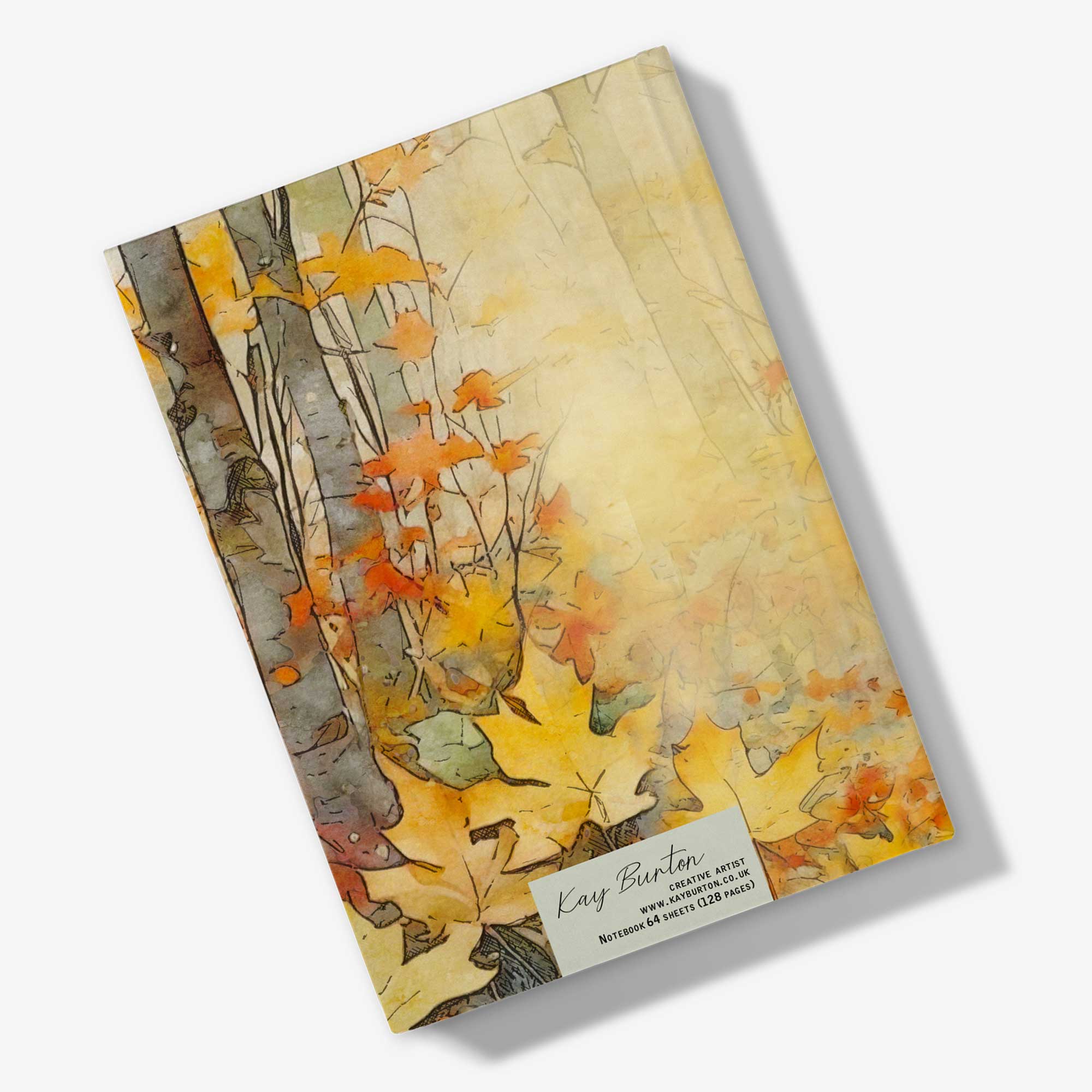 Mistle Thrush Hardcover Notebook A5 Blank, Lined or Graph Pages